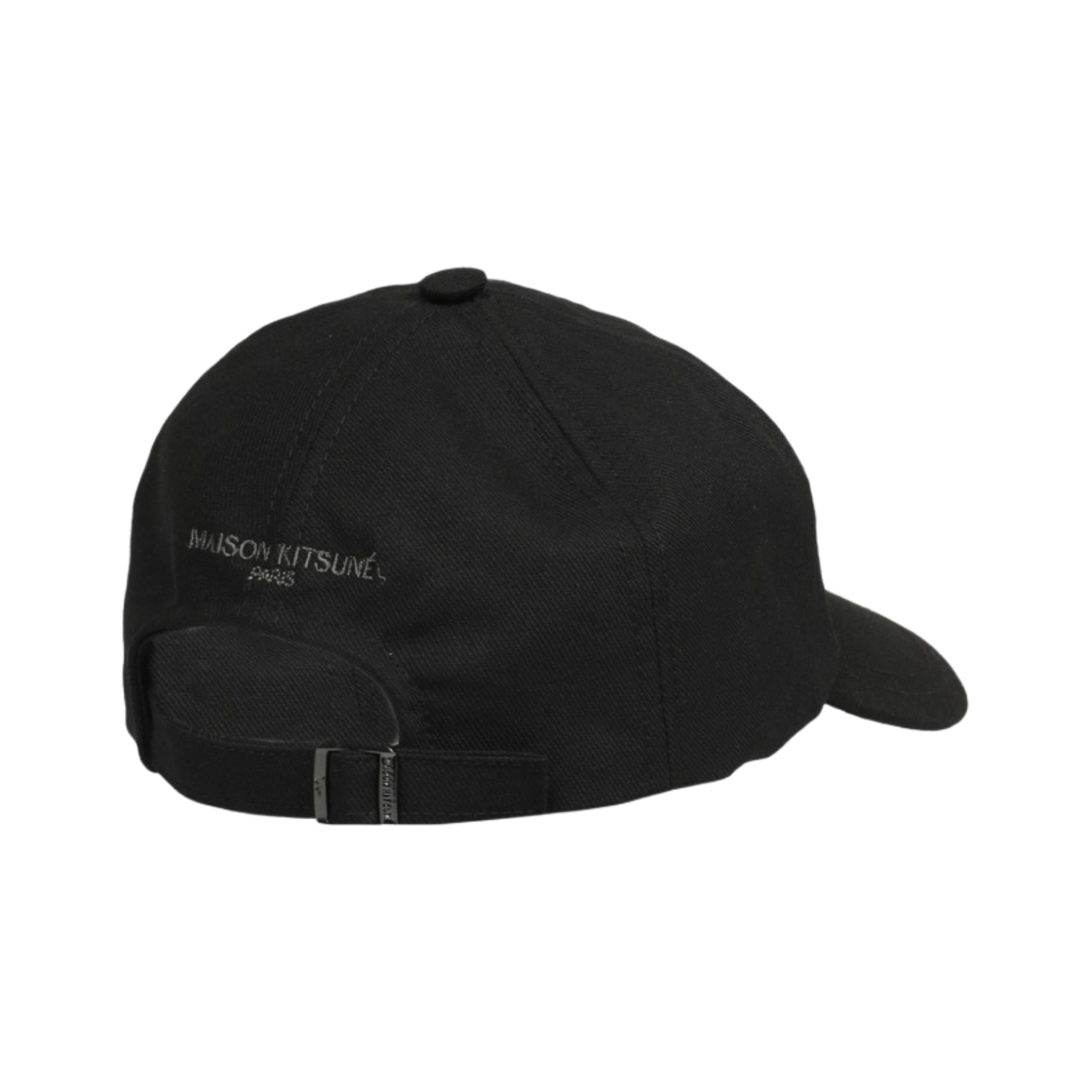 메종 키츠네 올 라잇 폭스 6P 캡 블랙(Maison Kitsune All Right Fox 6P Cap Black) - 2