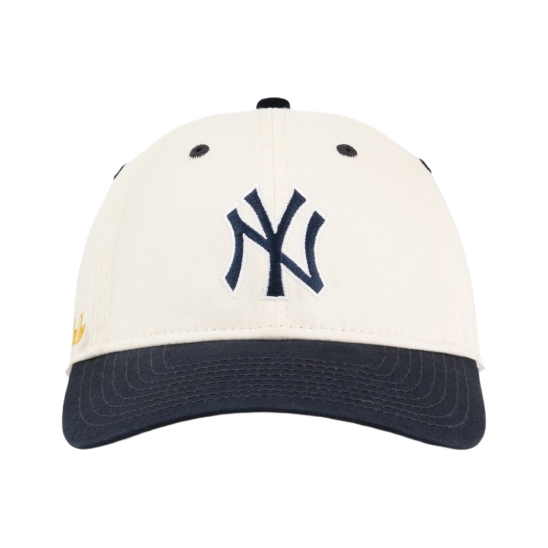 에메 레온 도르 x 뉴에라 양키스 볼파크 햇 크림 네이비(Aime Leon Dore x New Era Yankees Ballpark Hat Cream Navy)