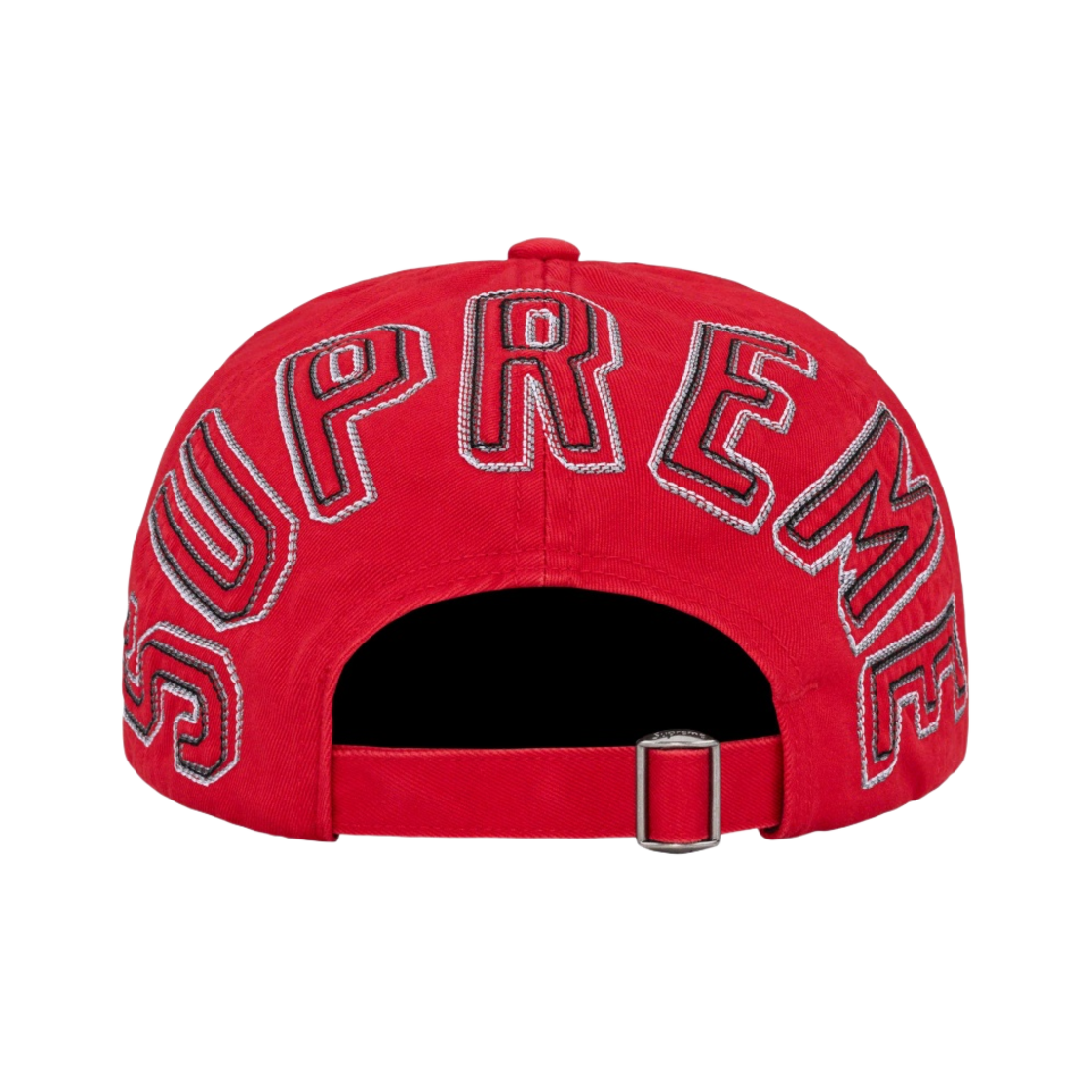 슈프림 백 아크 6-패널 캡 레드 - 23FW(Supreme Back Arc 6-Panel Red - 23FW) - 3