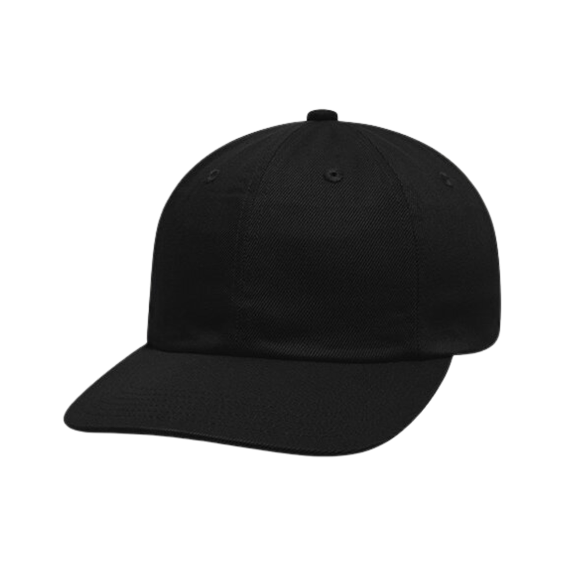 W232633-01 Kijima Takayuki Organic Cotton 6-Panel Cap Black