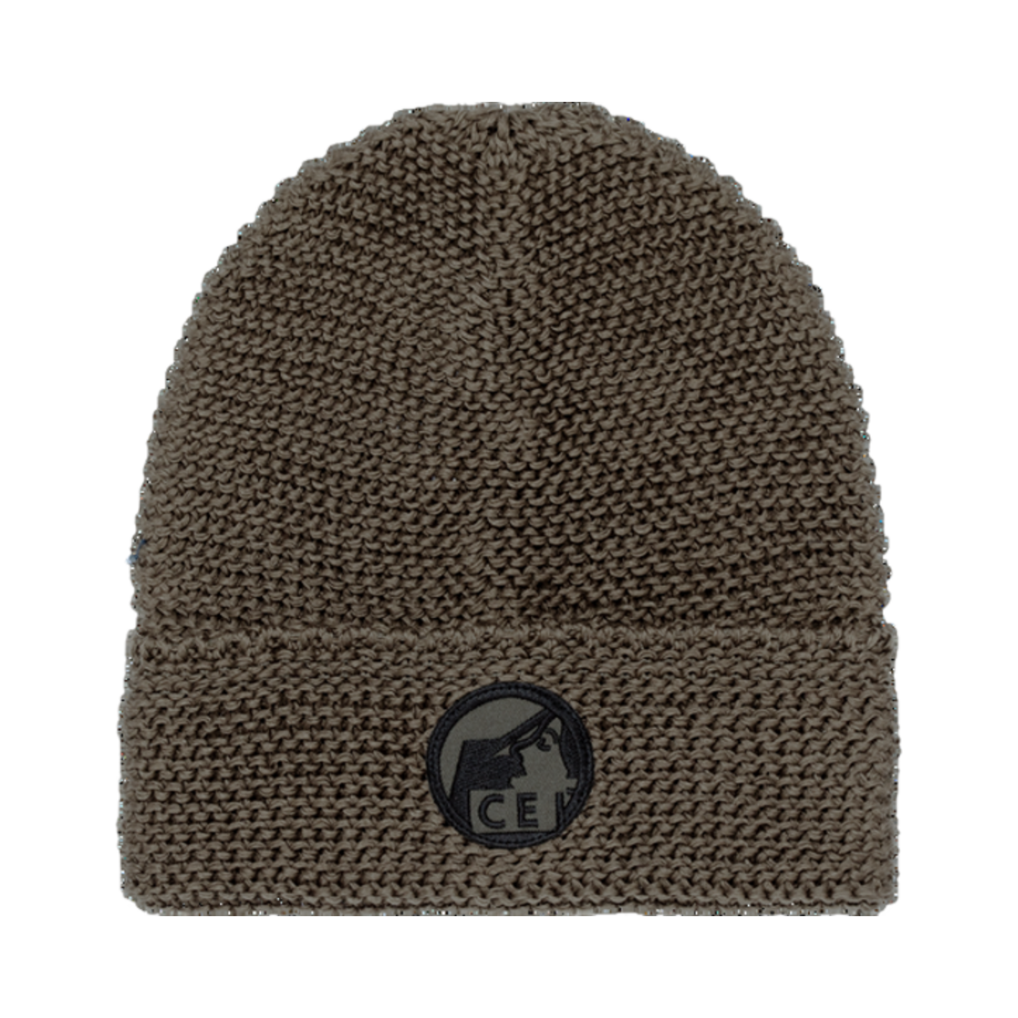 - Cav Empt Pre Cog Cotton Knit Cap Khaki - 24FW