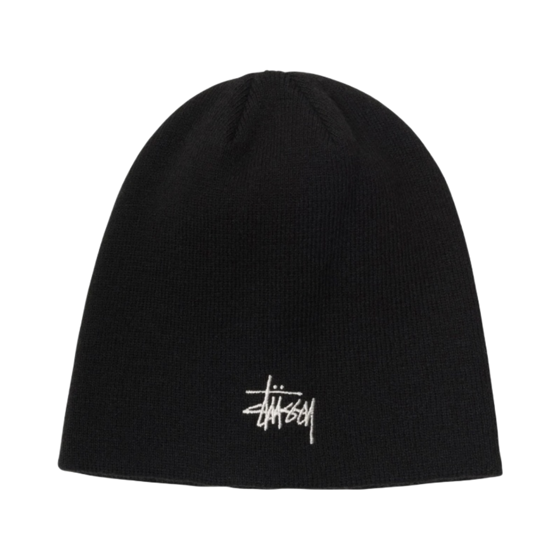 스투시 베이직 스컬캡 비니 블랙(Stussy Basic Skullcap Beanie Black)
