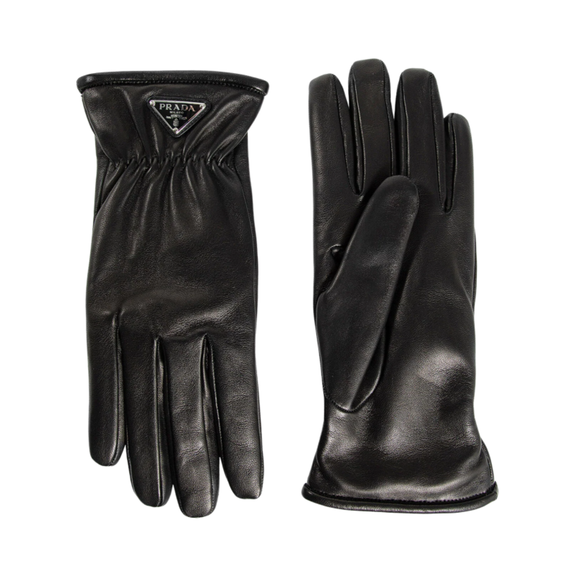 2GG125-038-F0002 Prada Nappa Leather Gloves Black