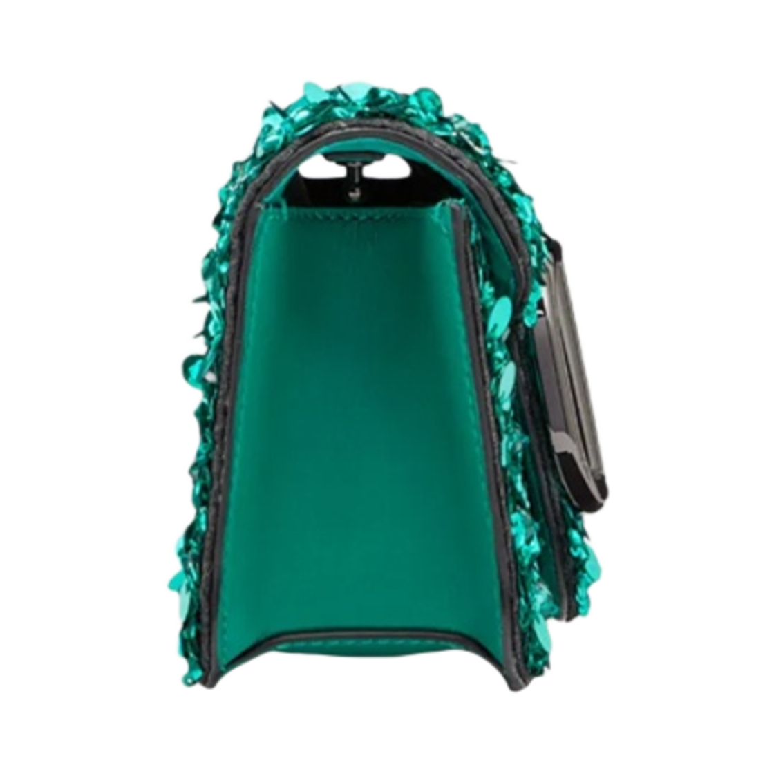 발렌티노 3D 자수 스몰 로코 숄더백 프레셔스 그린(Valentino Small Loco Shoulder Bag With 3D Embrioidery Precious Green) - 3