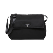 Prada Re-Nylon Large Padded Shoulder Bag Black