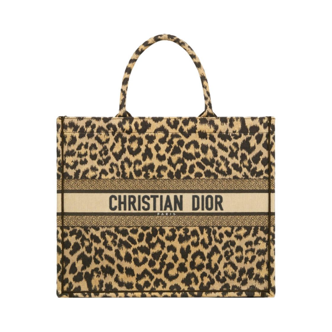 디올 라지 디올 북 토트백 베이지 블랙 미짜 자수(Dior Large Dior Book Tote Beige Black Mizza Embroidery) - 1