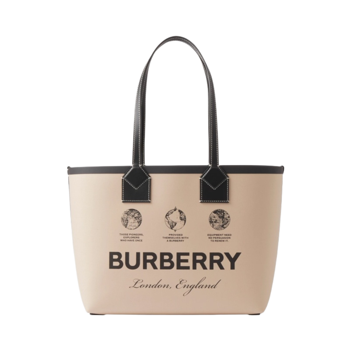 버버리 스몰 런던 토트백 베이지(Burberry Small London Tote Bag Beige) - 1