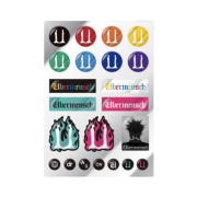 G-DRAGON Ubermensch Epoxy Sticker