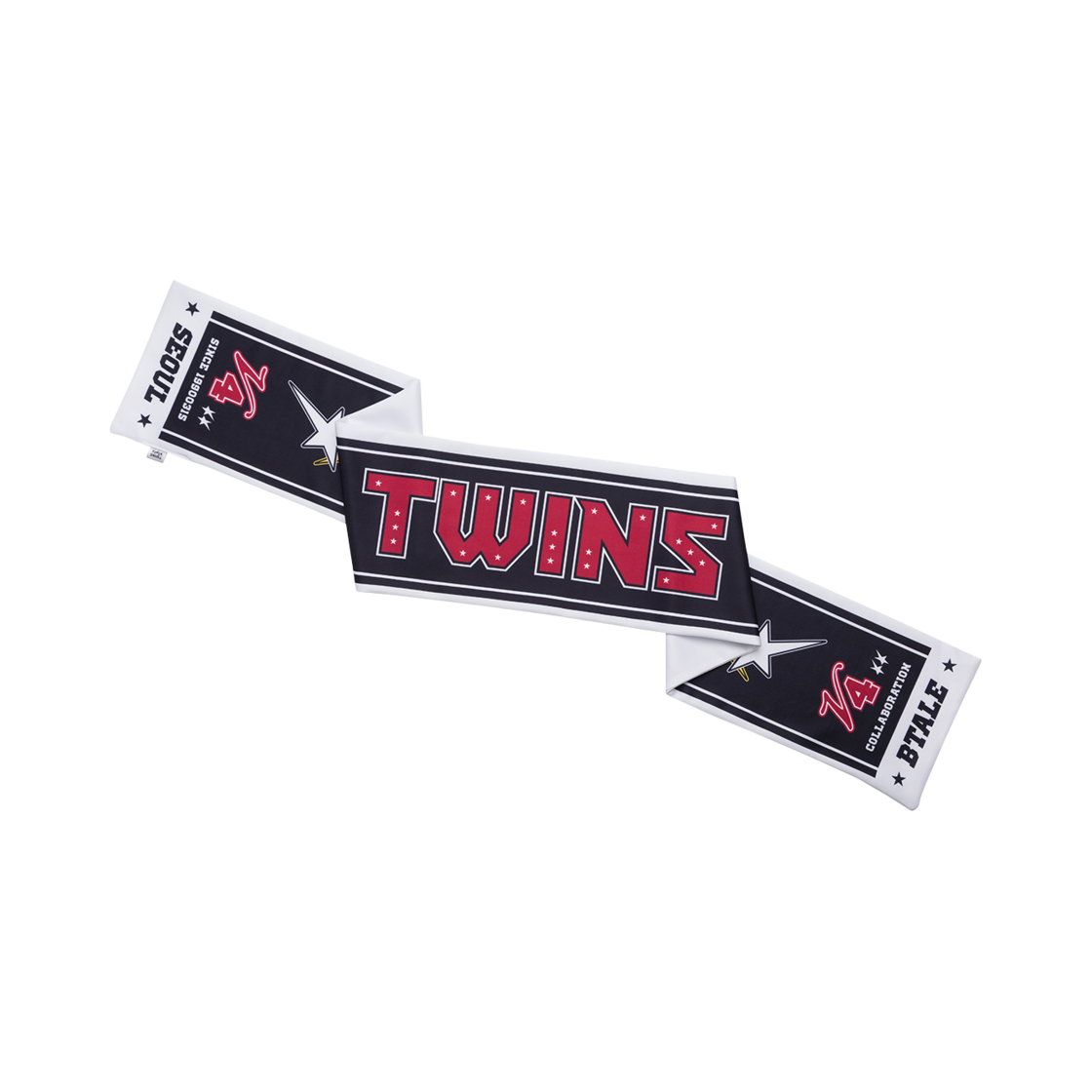 트윈스 x 블루밍테일 슬로건 블랙(Twins x Bloomingtale Slogan Black)