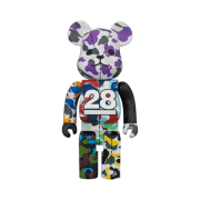 Bearbrick x BAPE 28th Anniversary Camo #1 400%