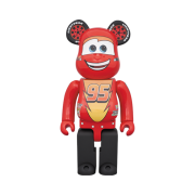 Bearbrick x Disney Pixar Lightning McQueen 1000% Red