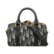 Dior Groove 16 Mini Bag Blue Jacquard