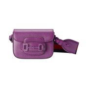 Gucci 1955 Horsebit Mini Bag Purple
