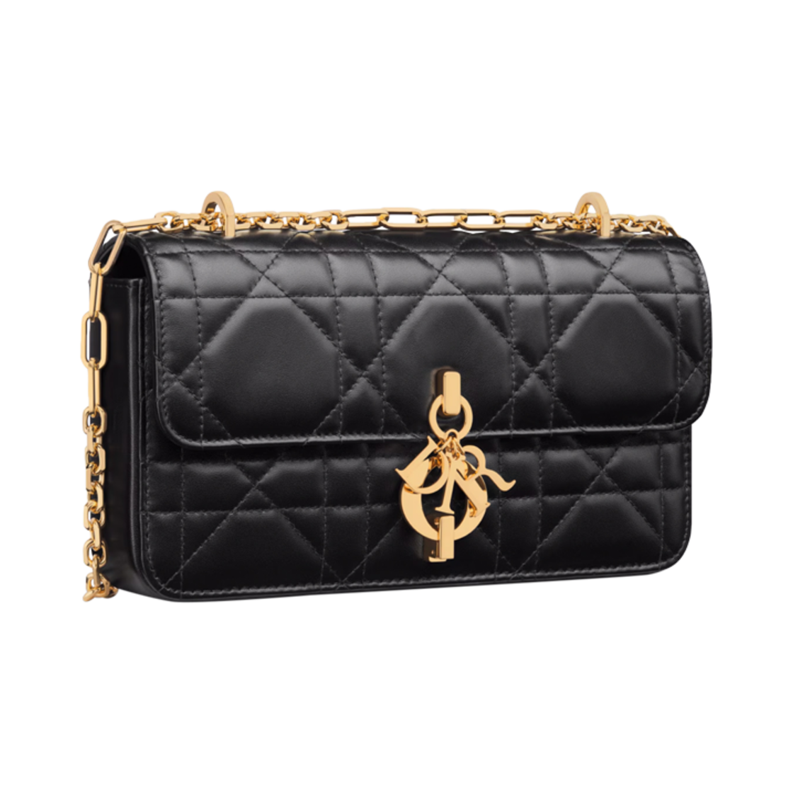 디올 미스 데이지 미니 백 매크로까나쥬 램스킨 블랙(Dior Miss Daisy Mini Bag Macrocannage Lambskin Black) - 2