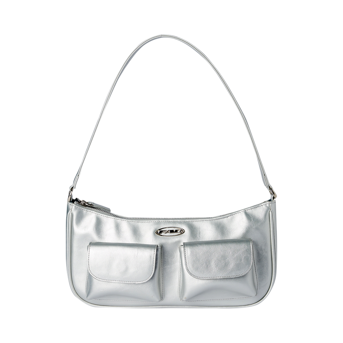 S36932 FAD Leather Bag Silver