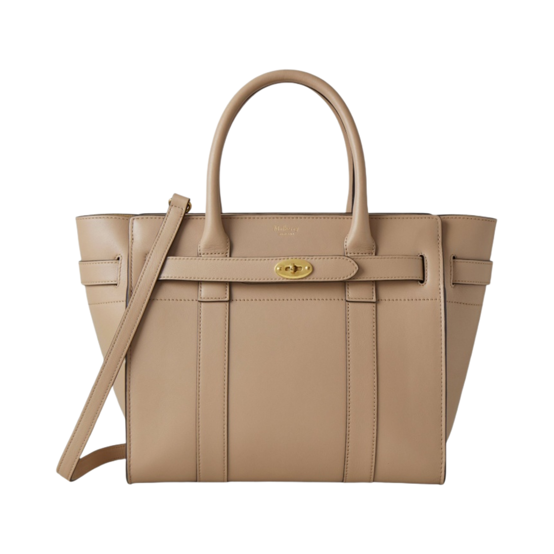 멀버리 실키 카프 스몰 지퍼 베이스워터 메이플(Mulberry Silky Calf Small Zipped Bayswater Maple) - 1
