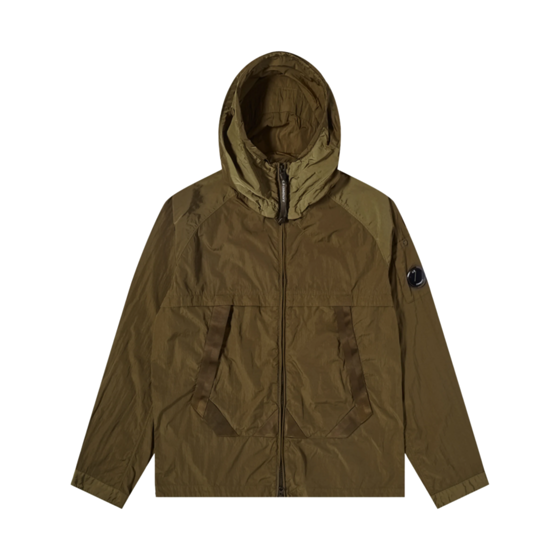 C.P. 컴퍼니 크롬-R 미디움 자켓 아이비 그린 - 22SS(C.P. Company Chrome-R Medium Jacket Ivy Green - 22SS) - 1
