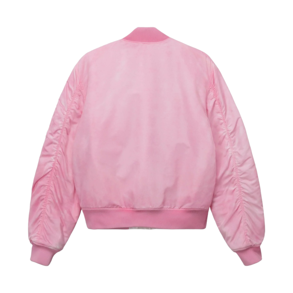 115618 Stussy Dyed Nylon Bomber Pink - #2