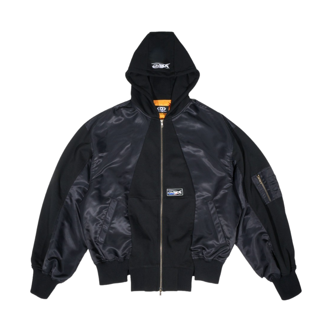 씨비전 바이 씨에스씨 리메이크 후디드 블루종 블랙(Civision by CSC Remake Hooded Blouson Black)