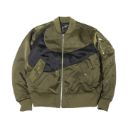 Nike NSW Swoosh Therma-Fit Bomber Rough Green - Asia