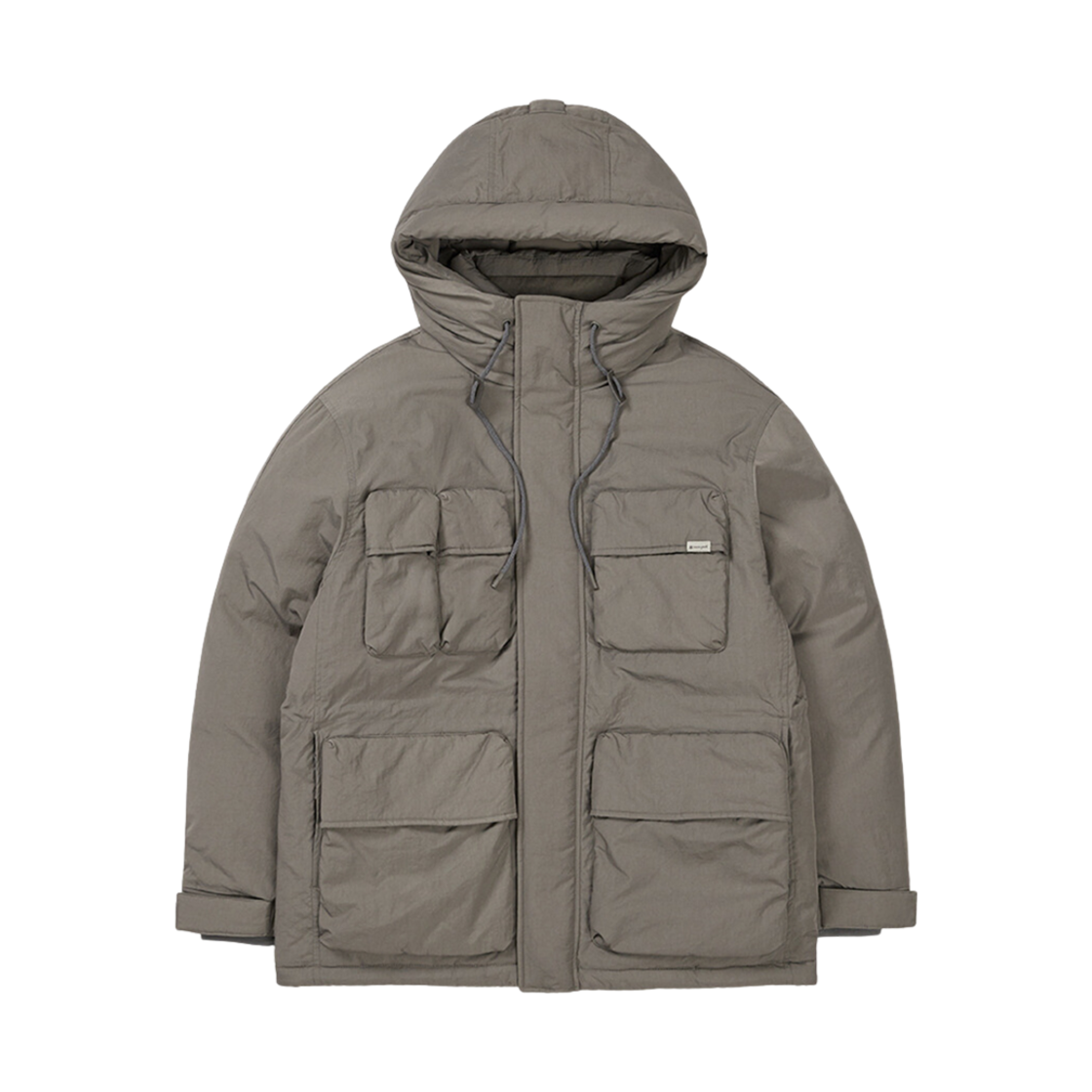 S24WMTDJ30DK Snow Peak Land Hooded Heavy Down Jacket Dark Khaki