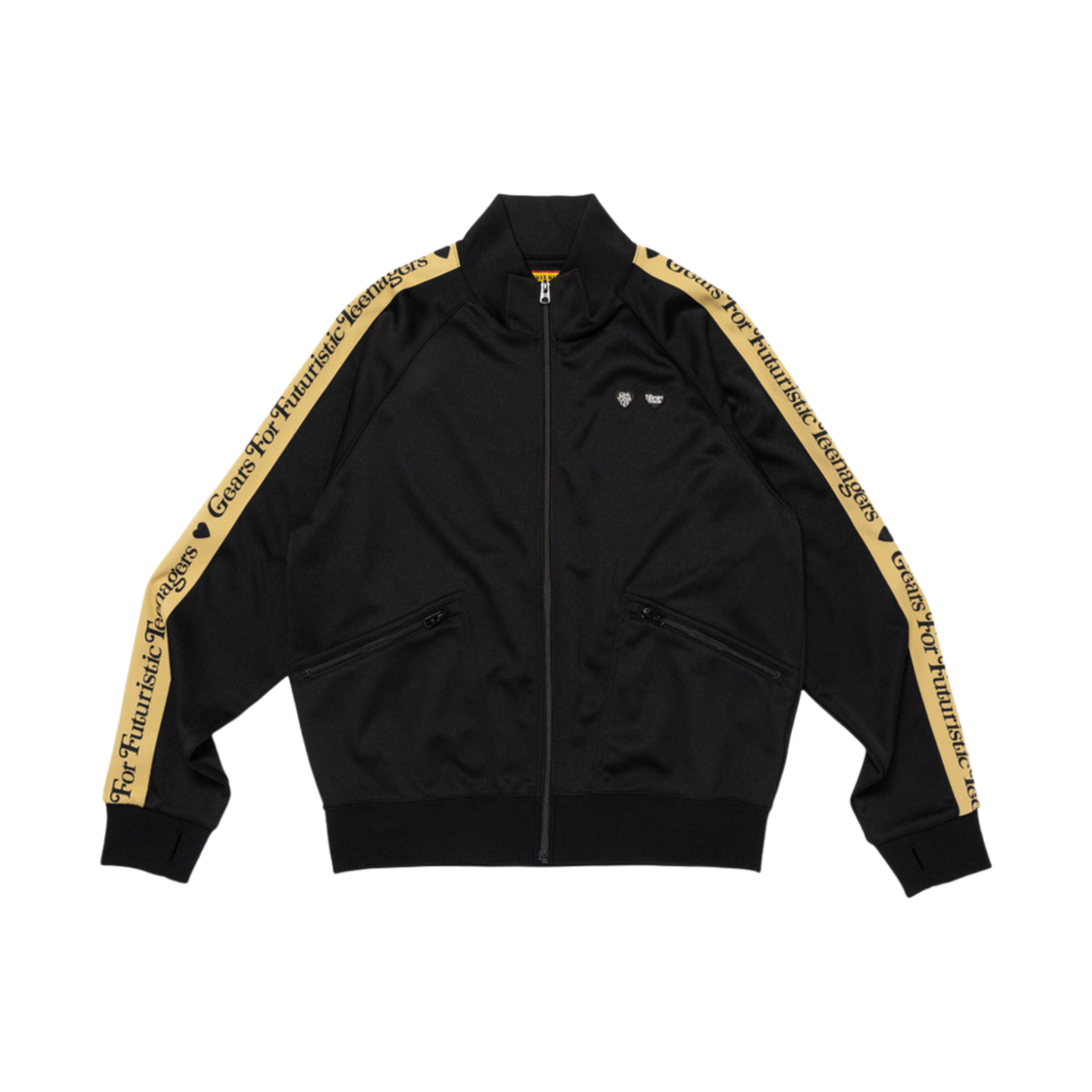 휴먼 메이드 x 베르디 걸스 돈 크라이 트랙 자켓 블랙(Human Made x Verdy Girls Don't Cry Track Jacket Black)