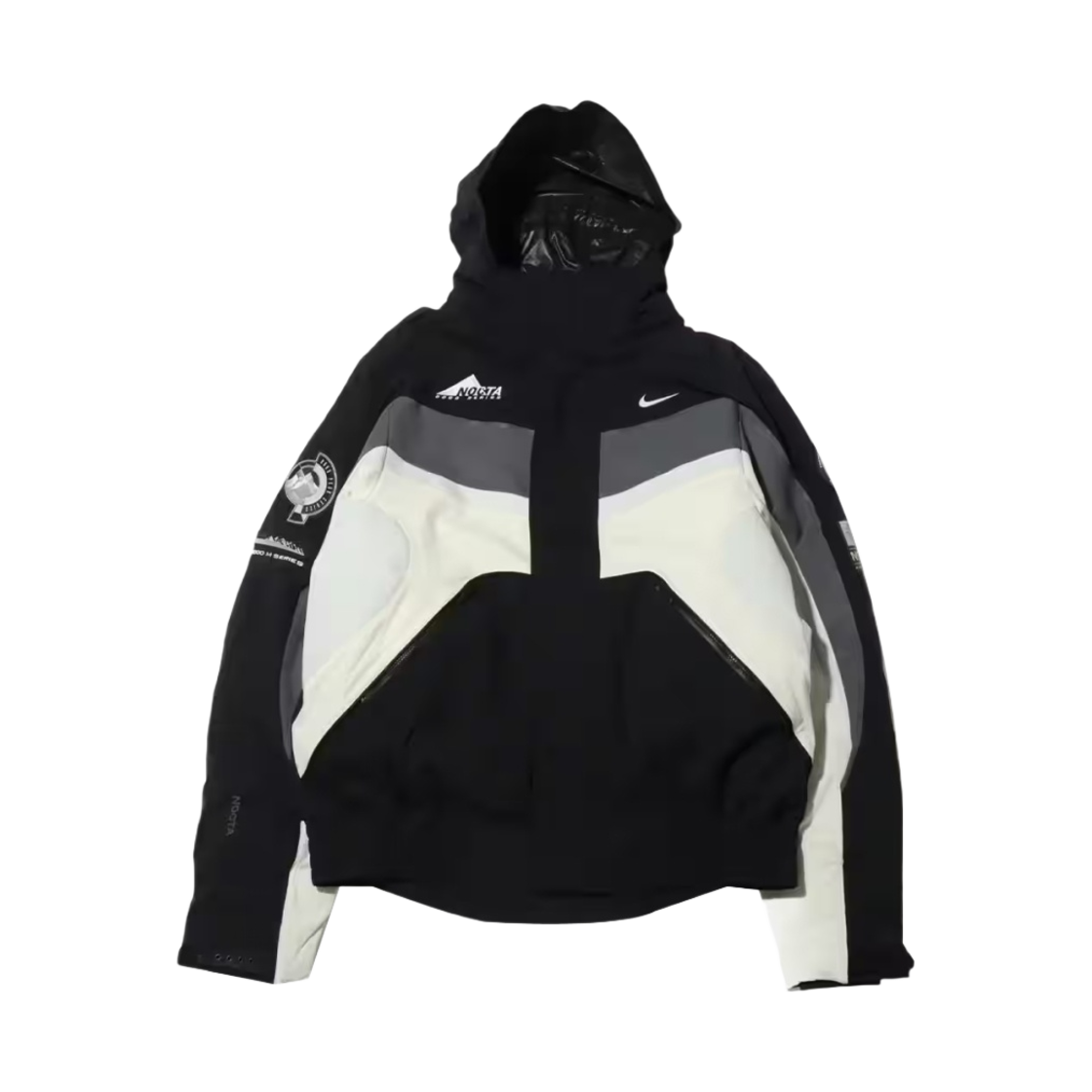 나이키 x 드레이크 녹타 8K 픽스 DLMTS 8000 자켓 블랙 (DV3626-010)(Nike x Drake Nocta 8K Peaks DLMTS 8000 Jacket Black (DV3626-010)) - 1