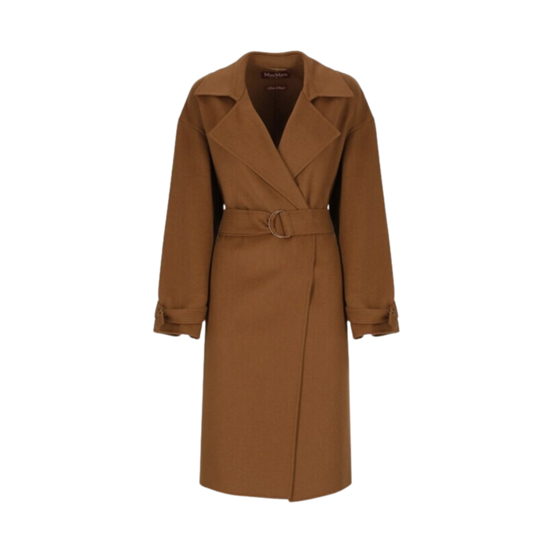 TURBIGO-058 (W) Max Mara Studio Turbigo Virgin Wool Coat Tobacco