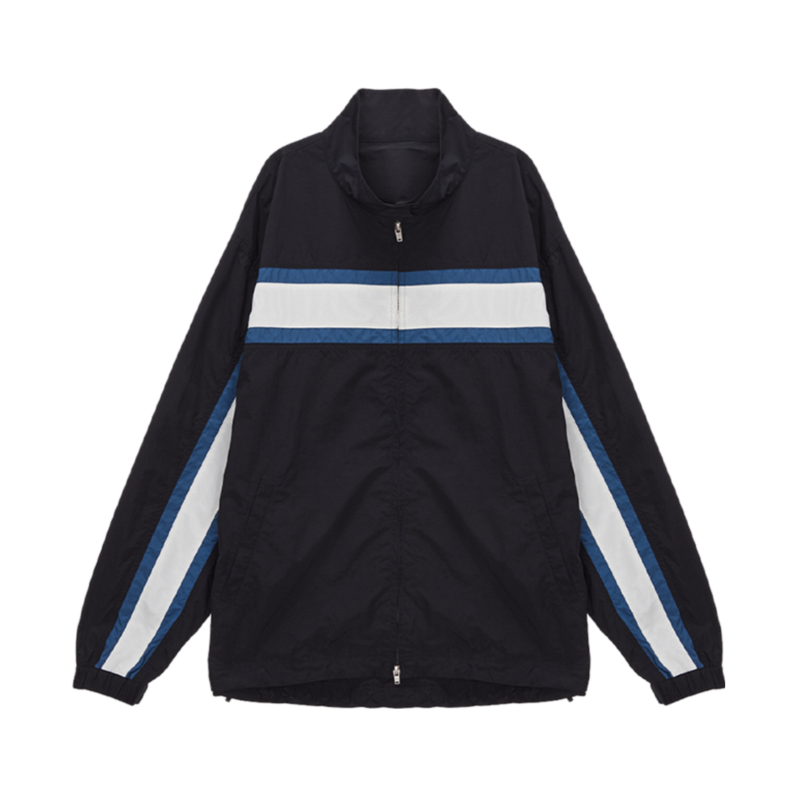 MK2334JP025M Matin Kim Mesh Mix Racing Jumper Black