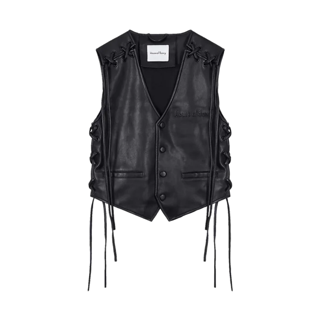 - (W) House of Sunny The Angels Vest Black
