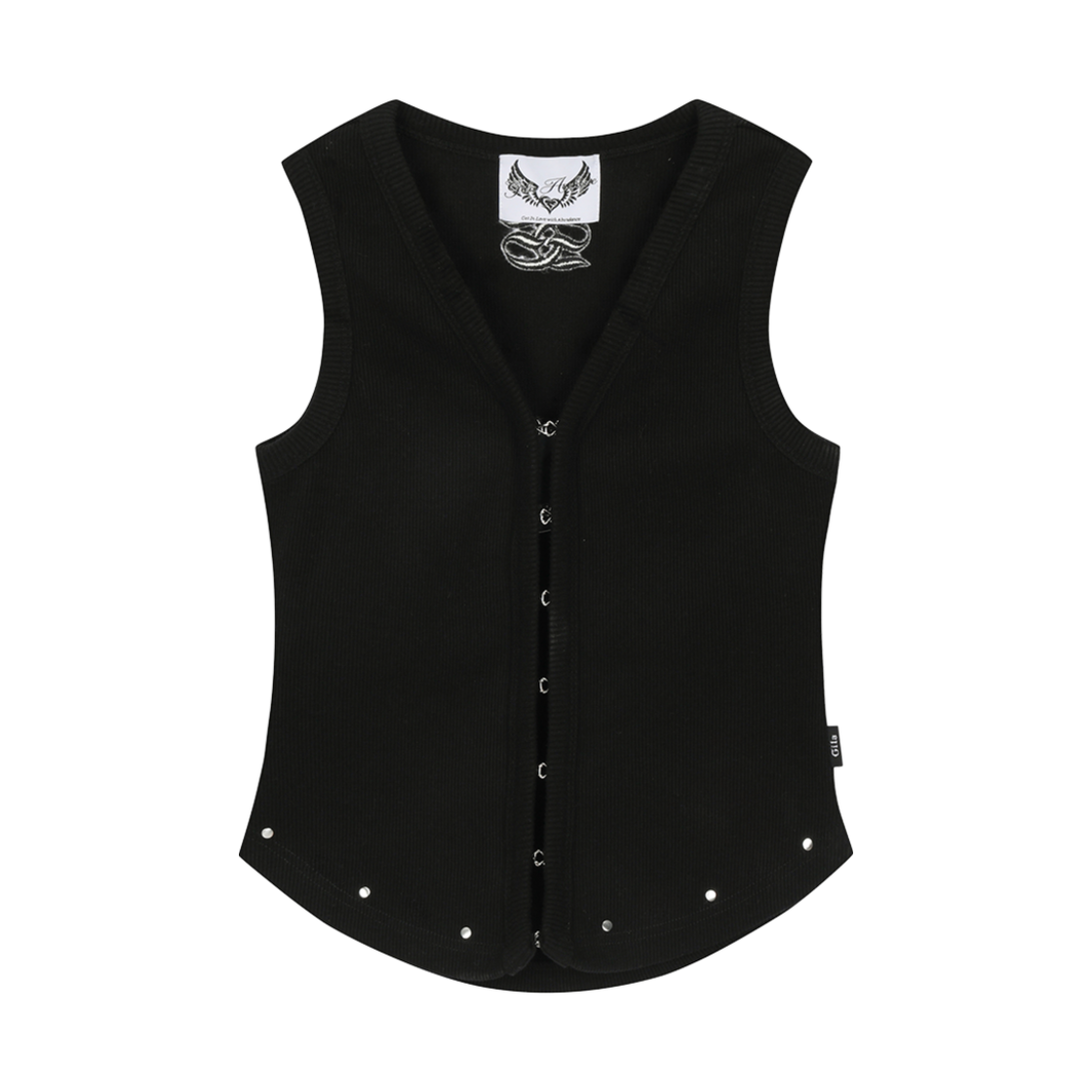 GL25SUTP10BK Gila Archive Symbol Western Vest Black