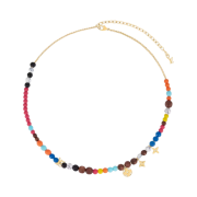 Louis Vuitton LV Surfin Beads Necklace Multicolor Gold