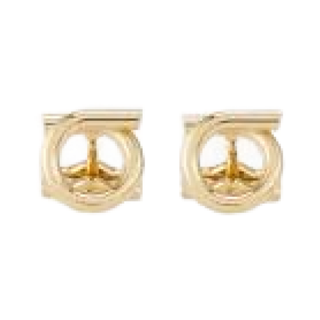 770381-780312 Ferragamo Gancini Cufflinks Gold