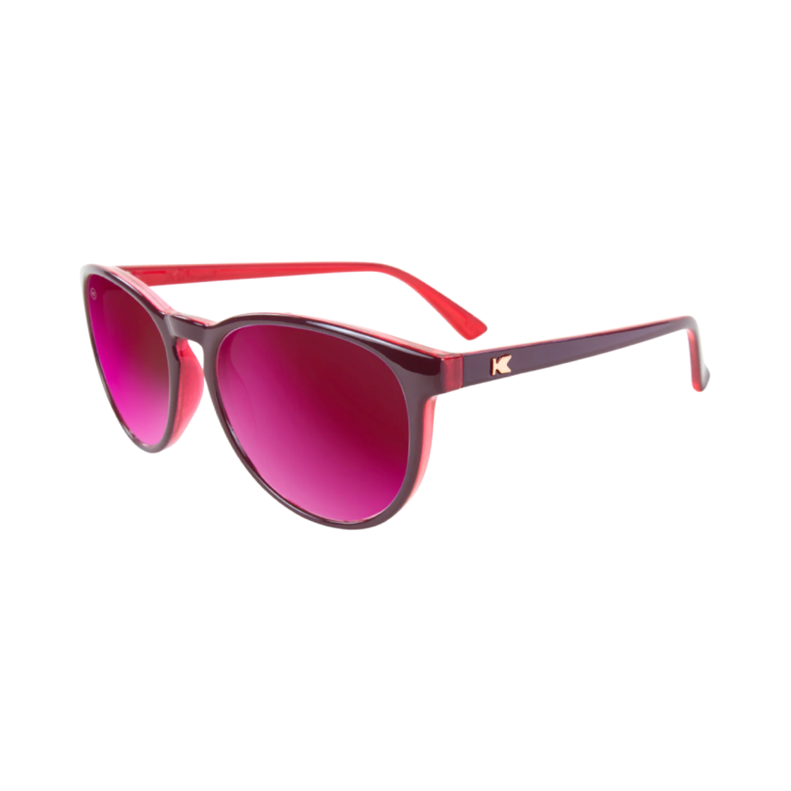 낙어라운드 마이 타이스 워터멜론 지오드 버건디 푸시아(Knockaround Mai Tais Watermelon Geode Burgundy Fuchsia)