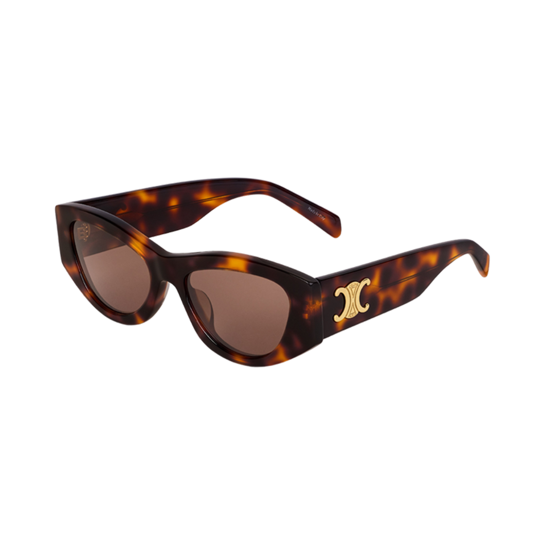 4S308CPLB-19DT / CL40308U-53E Celine Triomphe 15 Sunglasses in Acetate Dark Havana