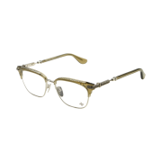Chrome Hearts Vertical Smile II Army Shiny Silver