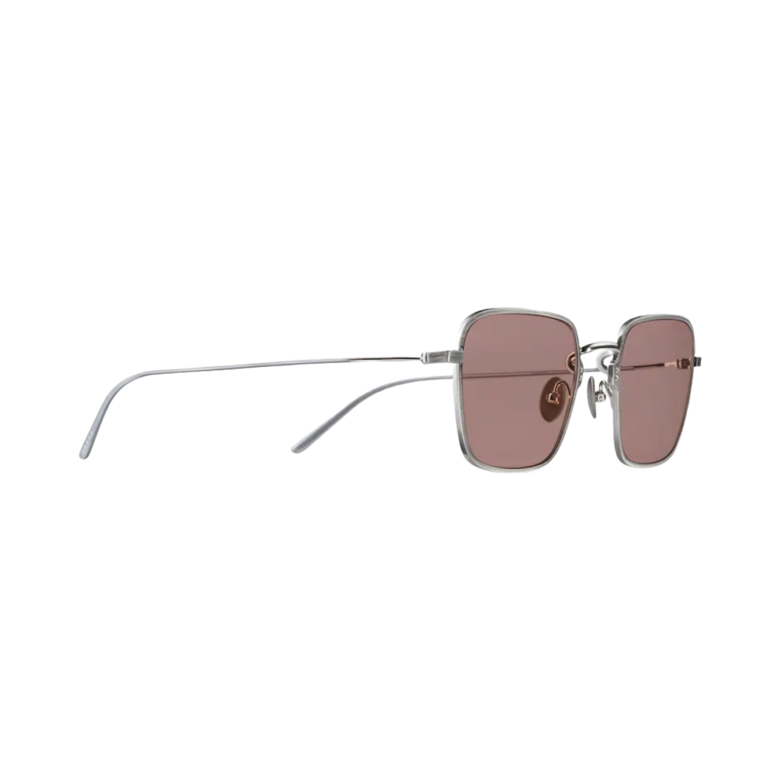 프라다 아이웨어 컬렉션 선글라스 카멜리아 렌즈 리드 그레이 브러쉬드 티타늄(Prada Eyewear Collection Sunglasses Camellia Lenses Lead Grey Brushed Titanium) - 2