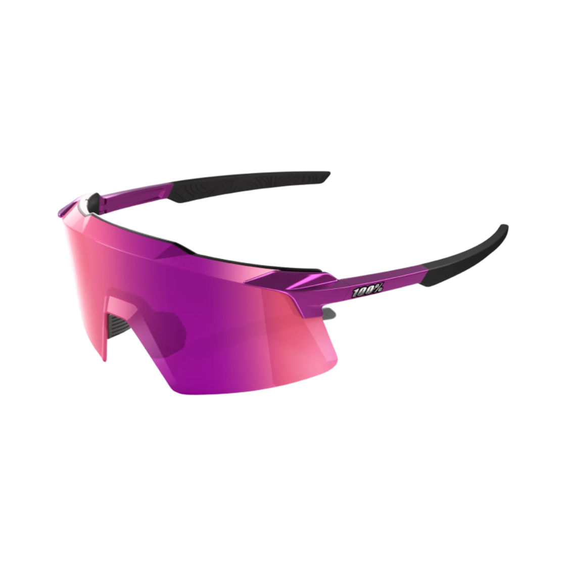 100퍼센트 에어로크래프트 글로스 퍼플 크롬 퍼플 멀티레이어 미러 렌즈(100% Aerocraft Gloss Purple Chrome Purple Multilayer Mirror Lens) - 2