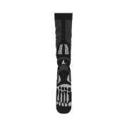 Roa Bones Long Socks Dark Grey