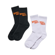 ULDD x Hanwha Eagles Love Eagles Socks Black White (2 Pack)