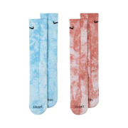 Nike Everyday Plus Cushioned Tie-Dye Crew Socks Multi Color (2 Pack/Korean Ver.)