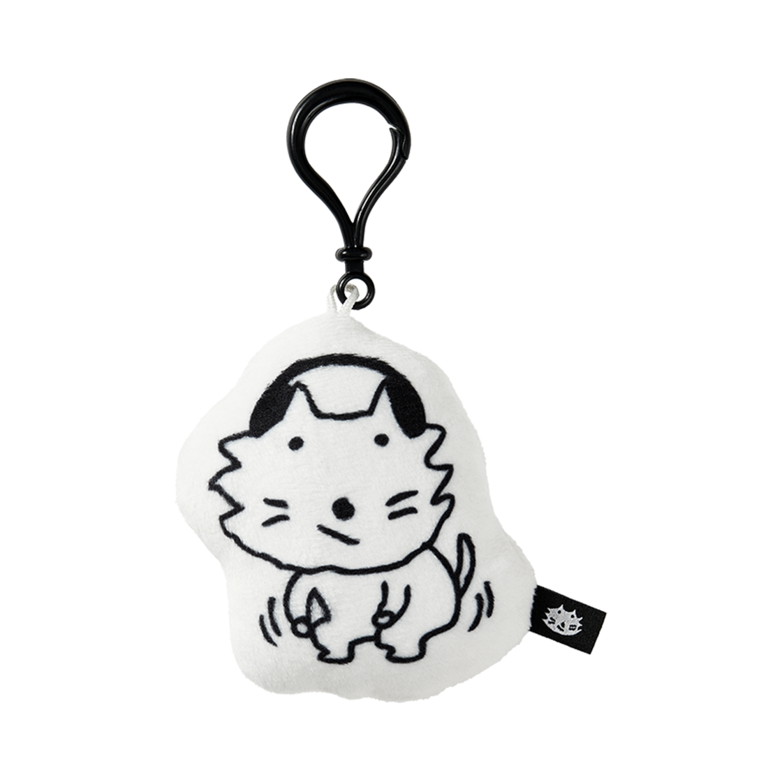 [어프어프 X 다자이유상무] 둠칫 치치 쿠션키링 화이트([EARPEARP X DAJAI YUSANMU] Doomchit Cheech Cushion Key Chain White)