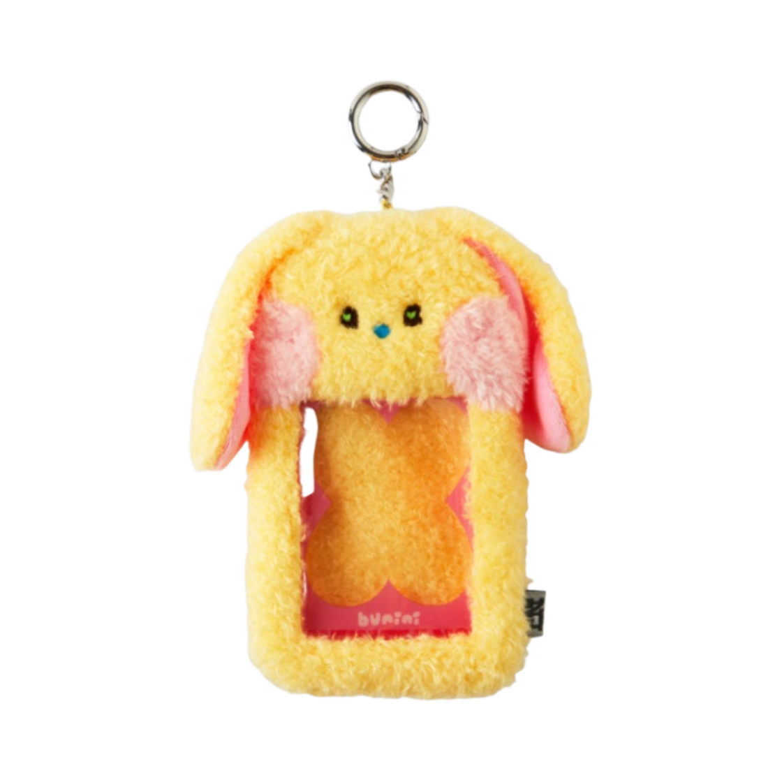 뉴진스 버니니 플러시 포토 카드 홀더 옐로우(NewJeans Bunini Plush Photo Card Holder Yellow) - 1