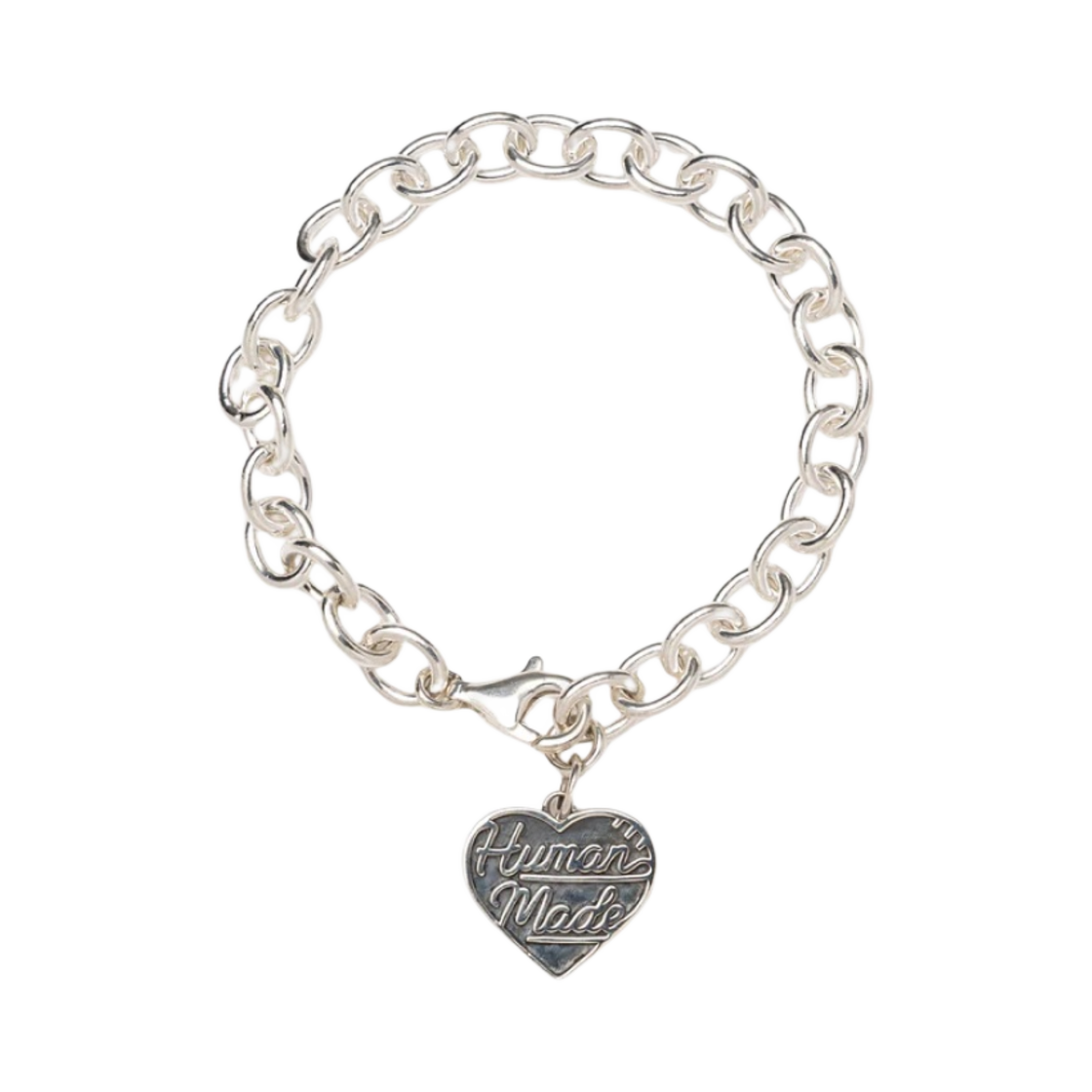【タイムセール】HUMAN MADE HEART SILVER BRACELET HUMAN MADE ヒューマンメイド Heart Silver Bracelet ハートロゴ