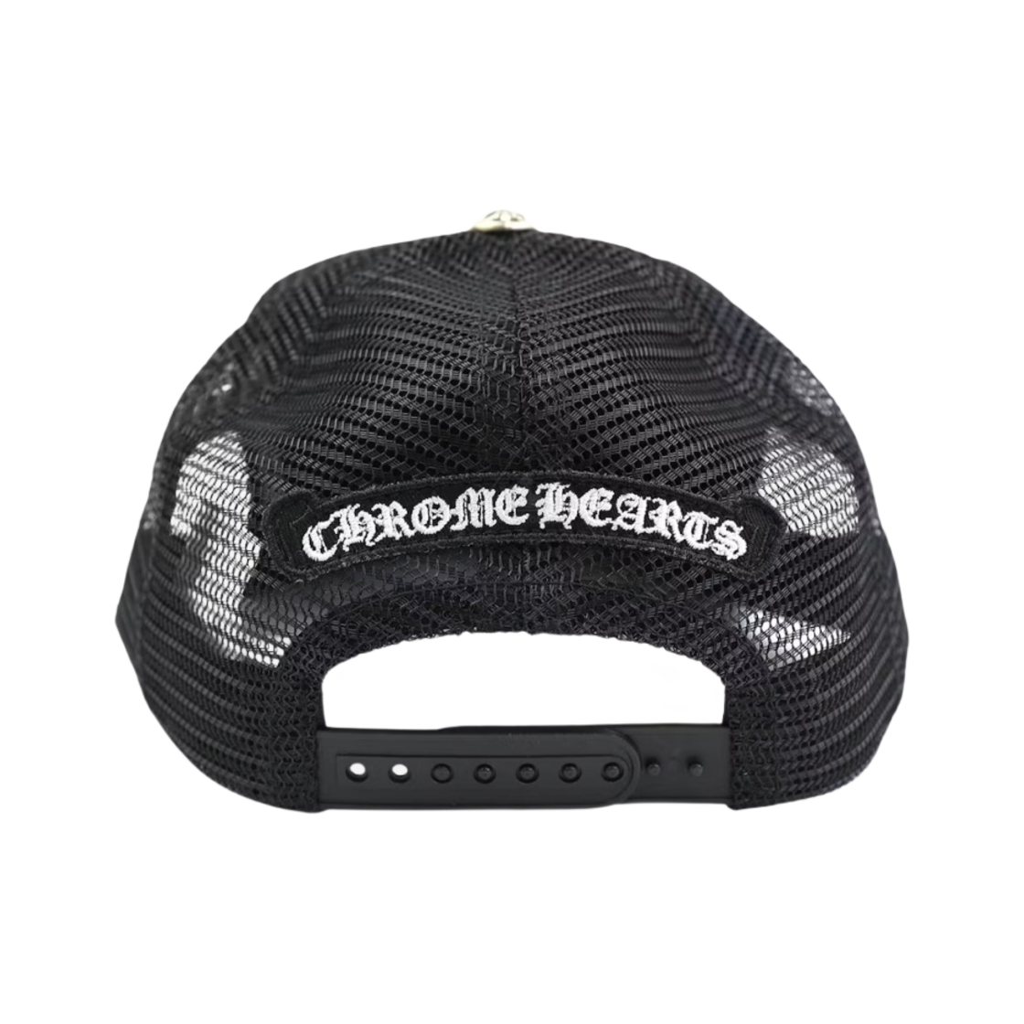 크롬하츠 아이차트 메이드 인 할리우드 트러커햇 블랙(Chrome Hearts Eyechart Made in Hollywood Trucker Hat Black) - 2