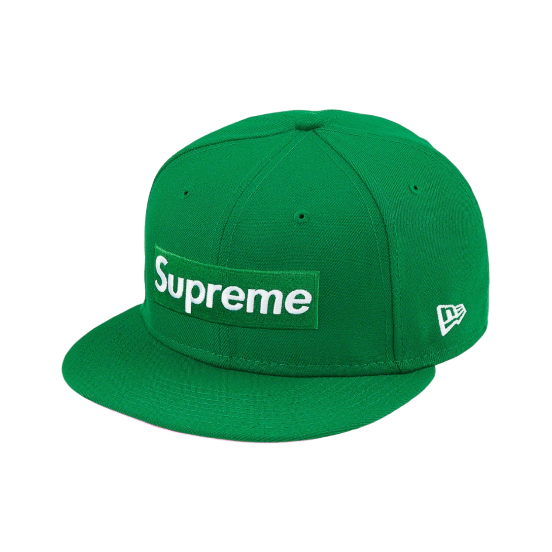 슈프림 노 콤프 박스로고 뉴에라 그린 - 21FW