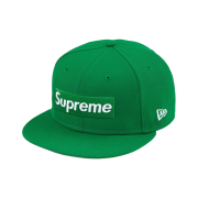 Supreme No Comp Box Logo New Era Green - 21FW