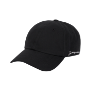 Jacquemus La Casquette Jacquemus Signature Cap Black