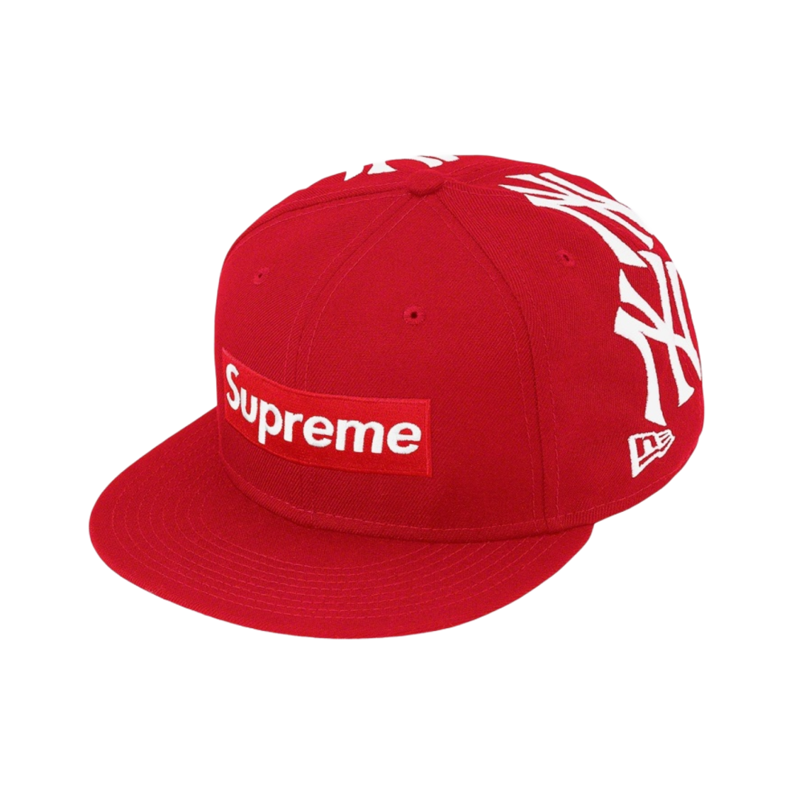 슈프림 x 뉴욕 양키스 박스로고 뉴에라 레드 - 21FW(Supreme x New York Yankees Box Logo New Era Red - 21FW) - 1