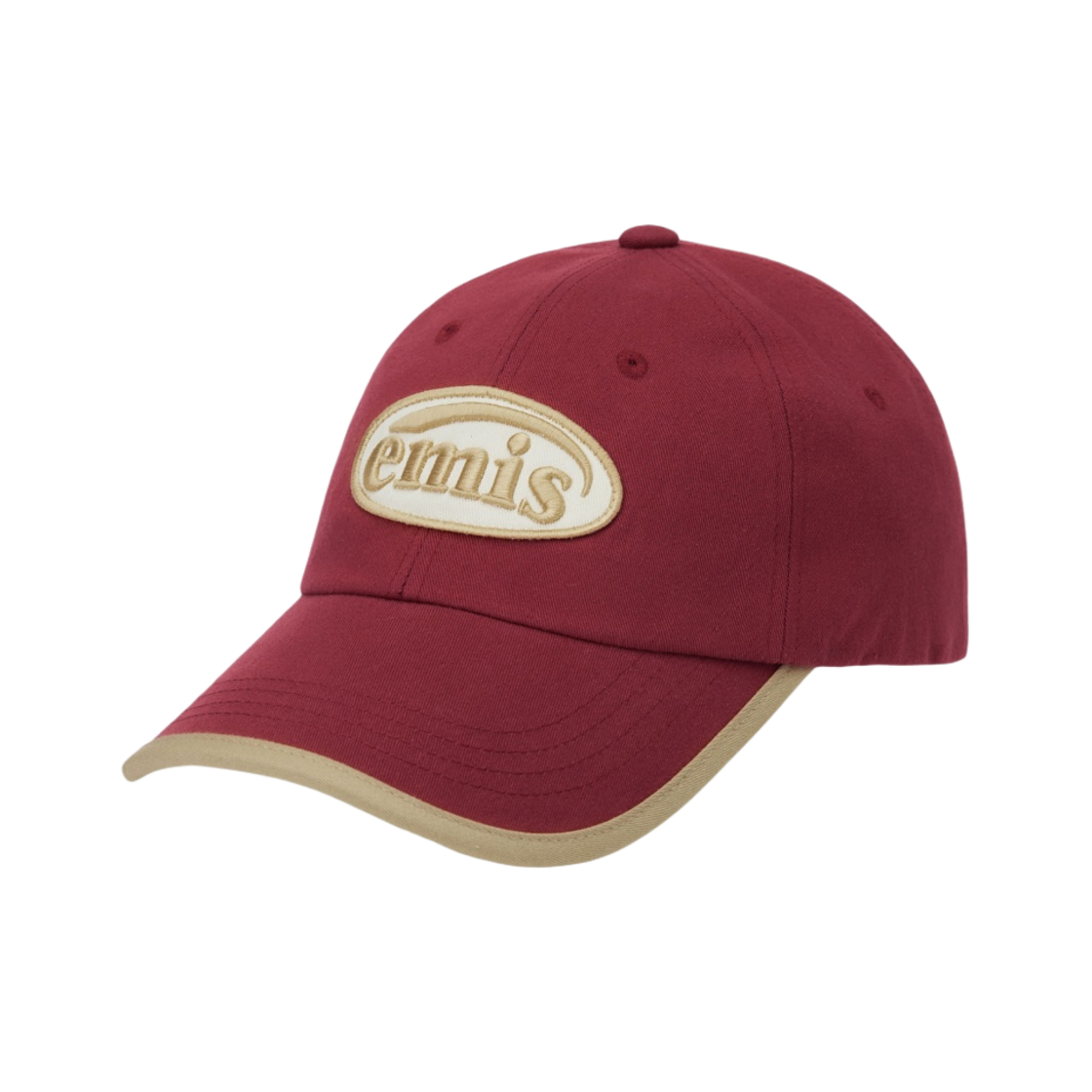 이미스 베이지 트리밍 볼캡 레드(Emis Beige Trimming Ball Cap Red) - 2